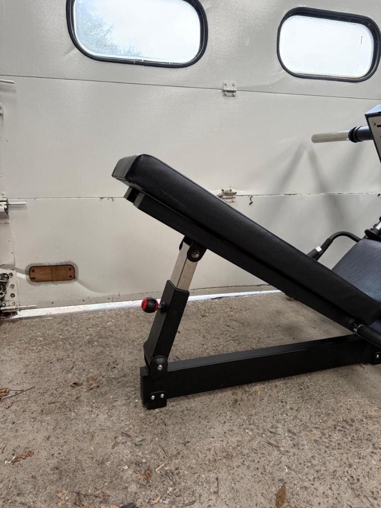 45 graden plate loaded leg press / fitness, Gebruikt, -, -, Overige typen
