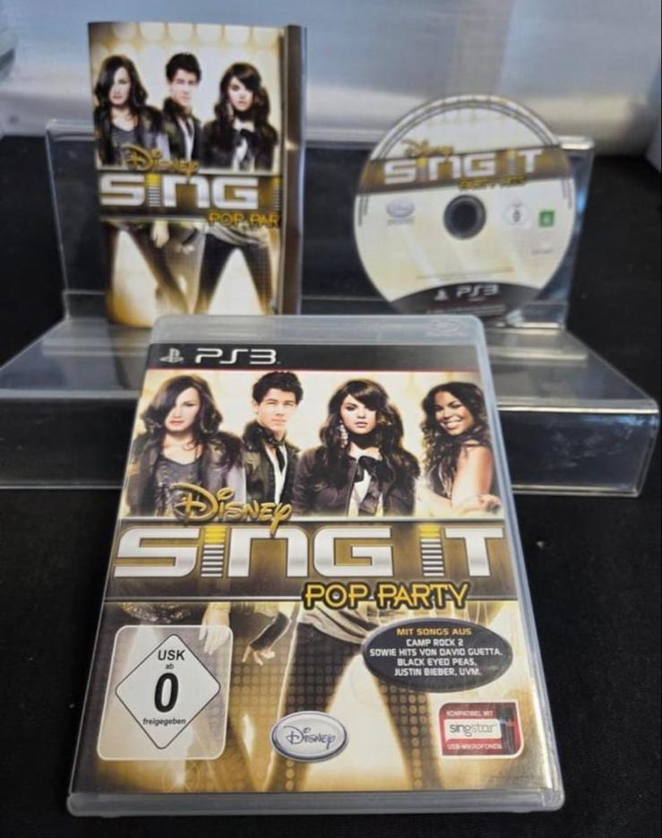Disney Sing It Pop Party PS3, Spelcomputers en Games, Games | Sony PlayStation 3, Gebruikt, Disney, Sing, 2 spelers