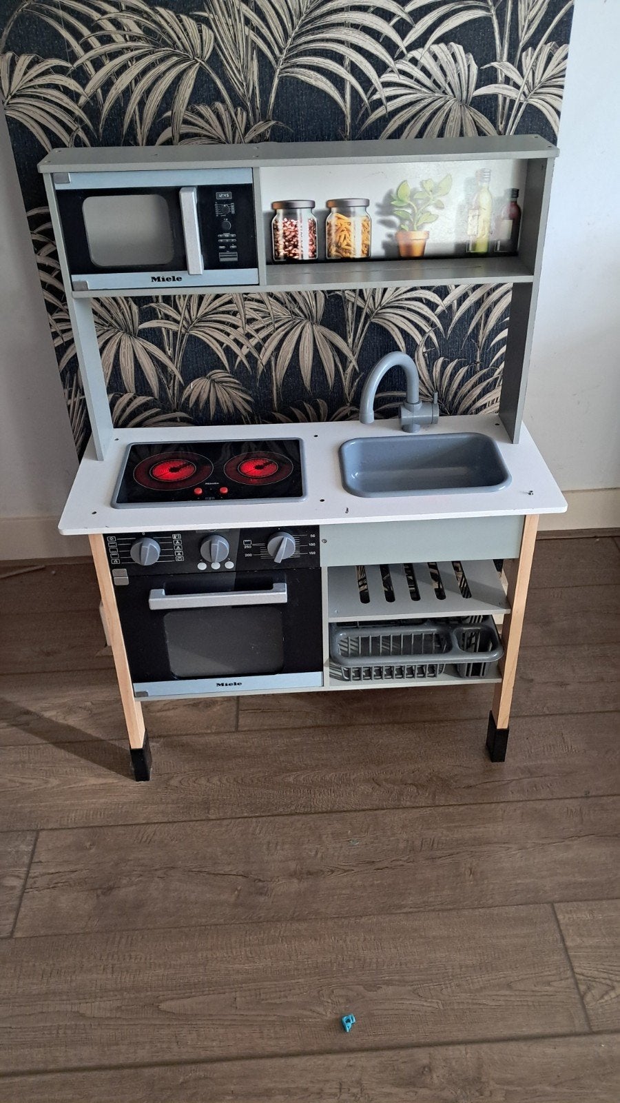 Leuke speelkeuken met kookplaat, Ophalen, Gebruikt, Hout, Speelkeuken