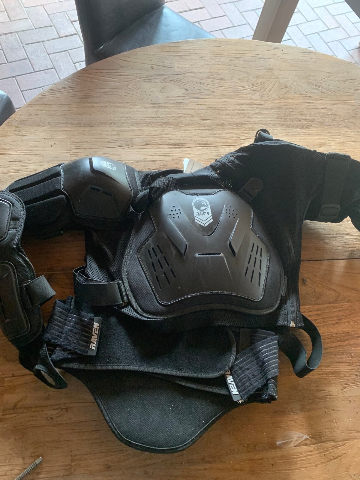 Raven Motorcross Beschermingsvest Maat M, Motoren, Ophalen, Tweedehands, Heren, Motorcrosskleding