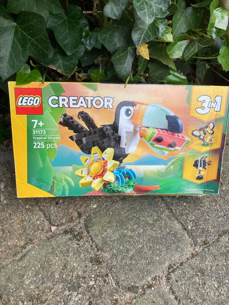 LEGO Creator 31173 Tropicale Toekan 3-in-1 Nieuw, Kinderen en Baby's, Speelgoed | Duplo en Lego, Ophalen, Zo goed als nieuw