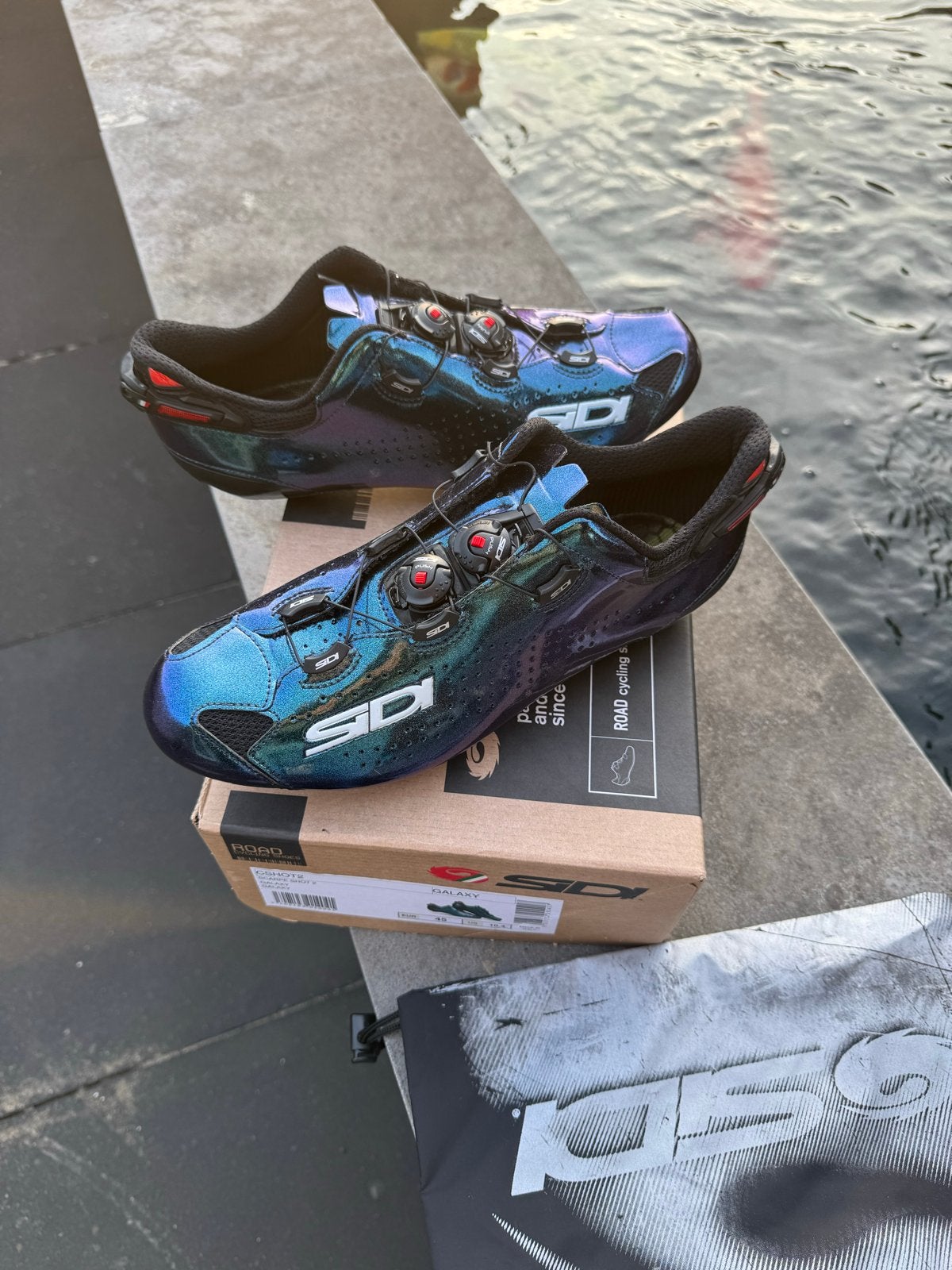 Sidi Shot 2 Galaxy racefiets schoenen maat 45, Ophalen of Verzenden, Zo goed als nieuw