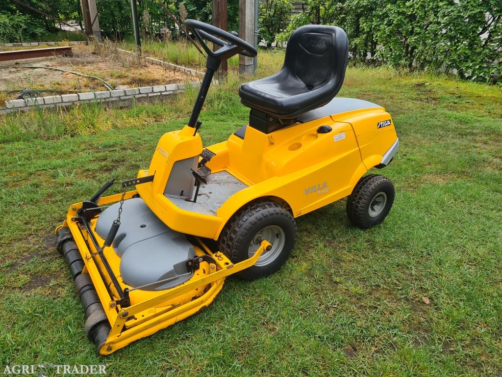 Stiga villa frontmaaier mulch mulchmaaier hydrostaat., Tuin en Terras, Zitmaaiers, Ophalen, Gebruikt, -, Niet opgegeven