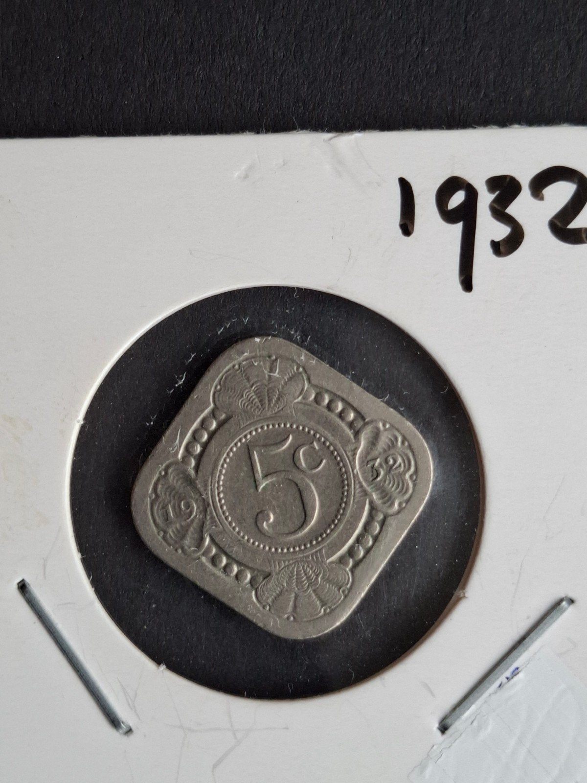 WILHELMIMA HELE  MOOIE 5 CENT 1932  FOTO/1000, Verzenden, Vóór koninkrijk, 5 cent, Losse munt