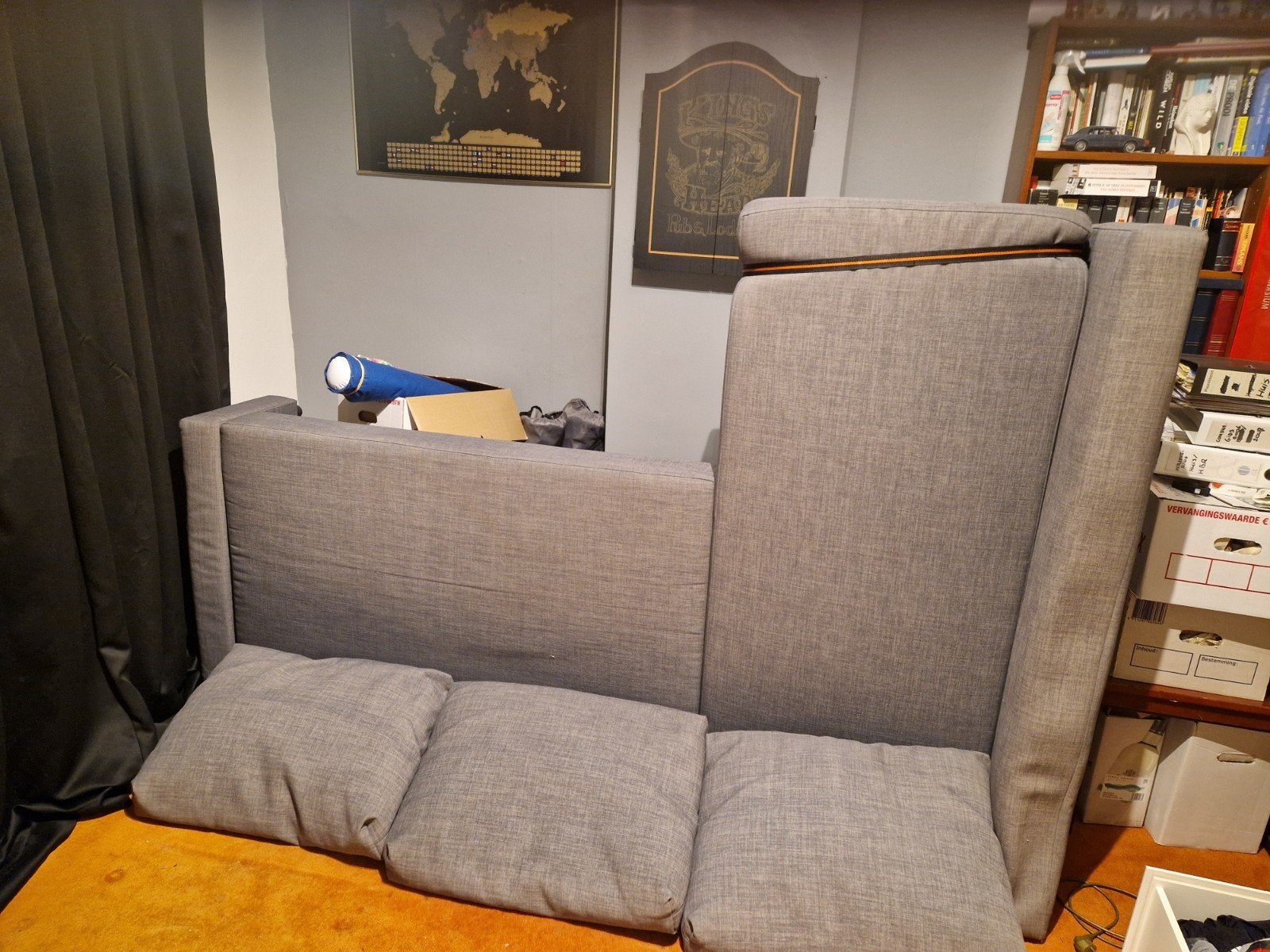 IKEA FRIHETEN slaapbank GRATIS, Ophalen, Gebruikt, Tweepersoons, Overige maten