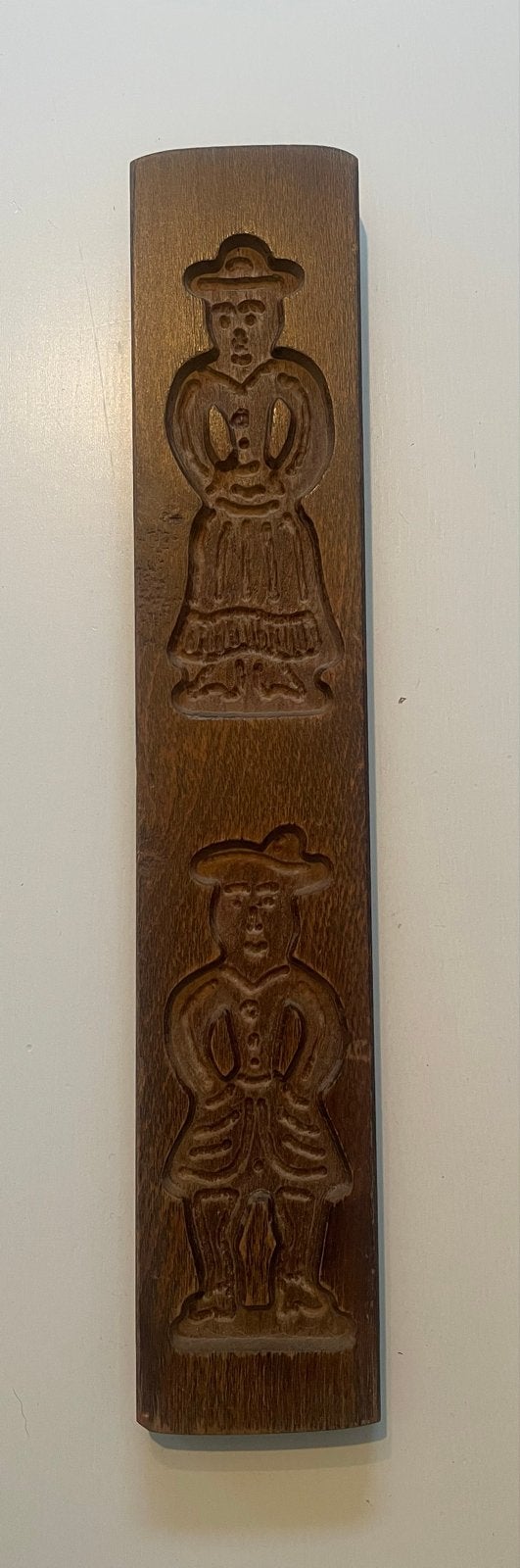 Antieke Speculaasplank “Taaitaaipop” 40 cm echt ambachtelijk, Ophalen of Verzenden