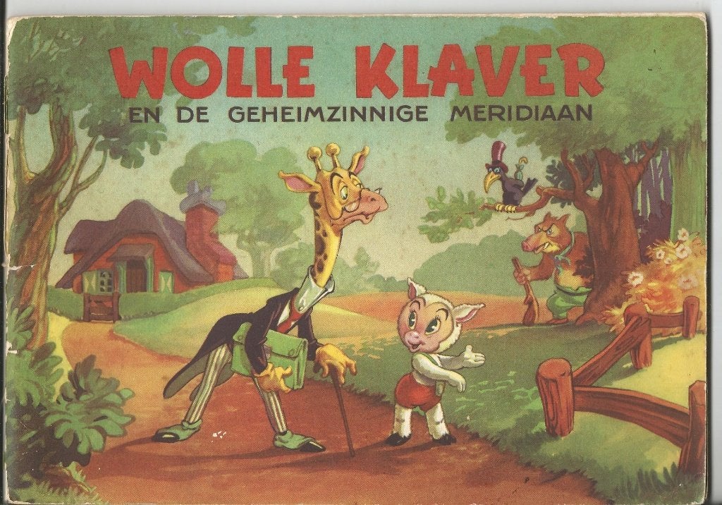 Plaatjesalbum  Wolle Klaver van Nelle compleet, Ophalen of Verzenden, Gelezen, Marten Toonder Studio`s, Plaatjesalbum