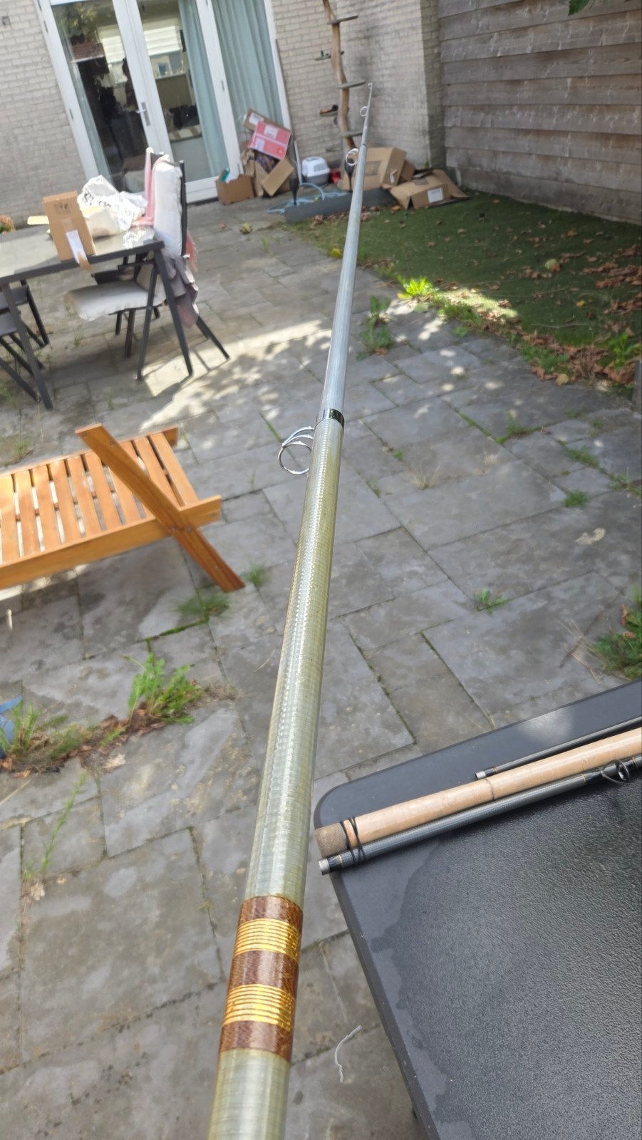 zeehengel vintage jaren 60-70 als nieuw, Watersport en Boten, Ophalen, Overige typen