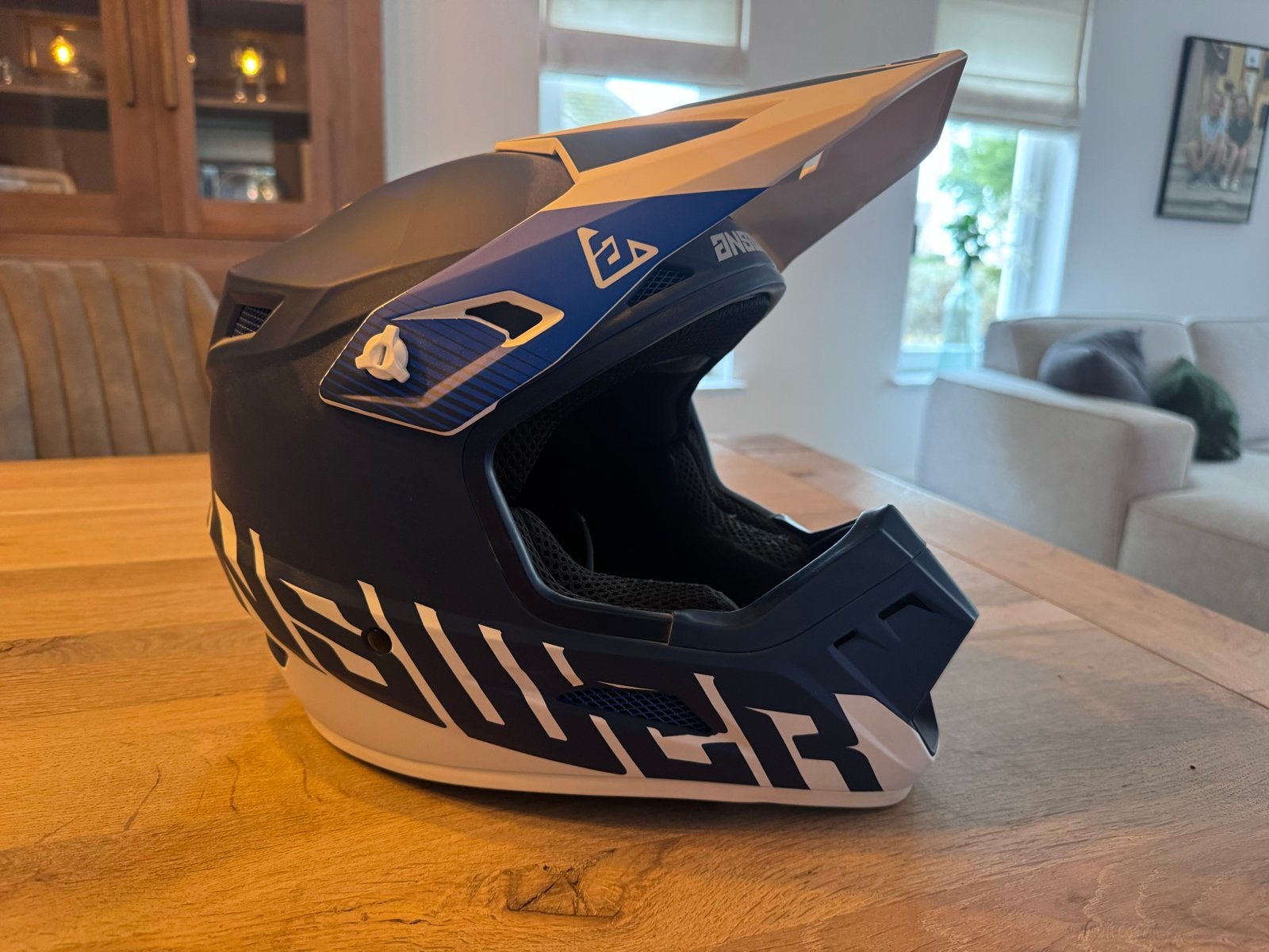 Crossmotor helm voor kinderen (4-7 jaar) - Nieuwstaat, Motoren, Ophalen, Nieuw zonder kaartje, Offroadhelm, Kinderen