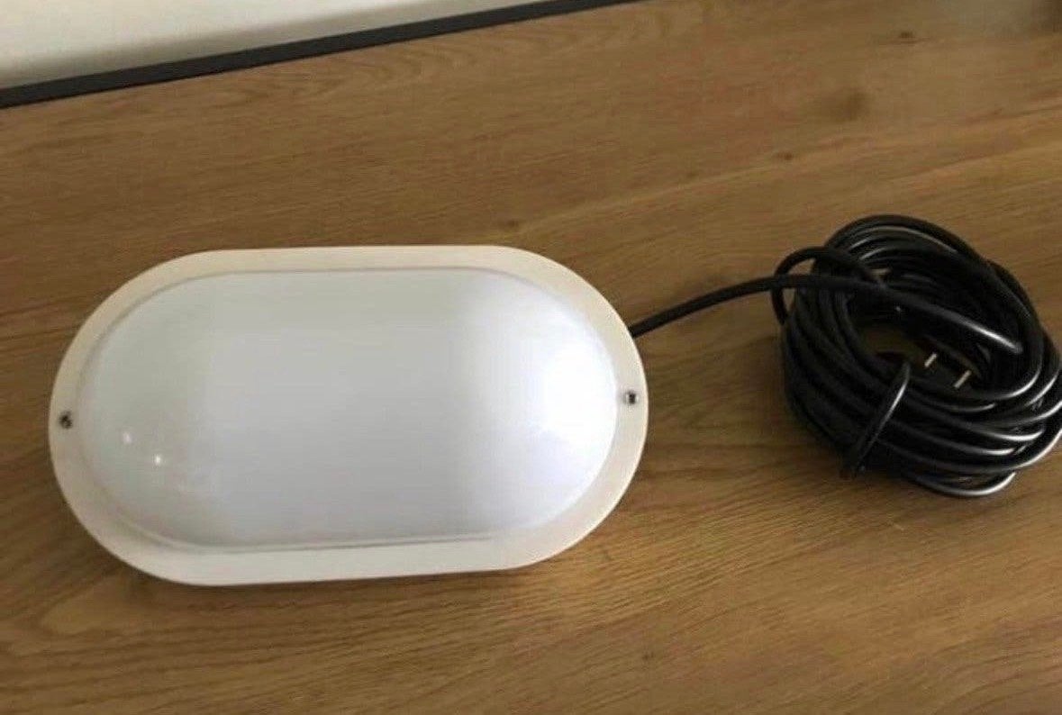 Voortentlamp met lange stroomkabel - Extra licht, Ophalen, Gebruikt