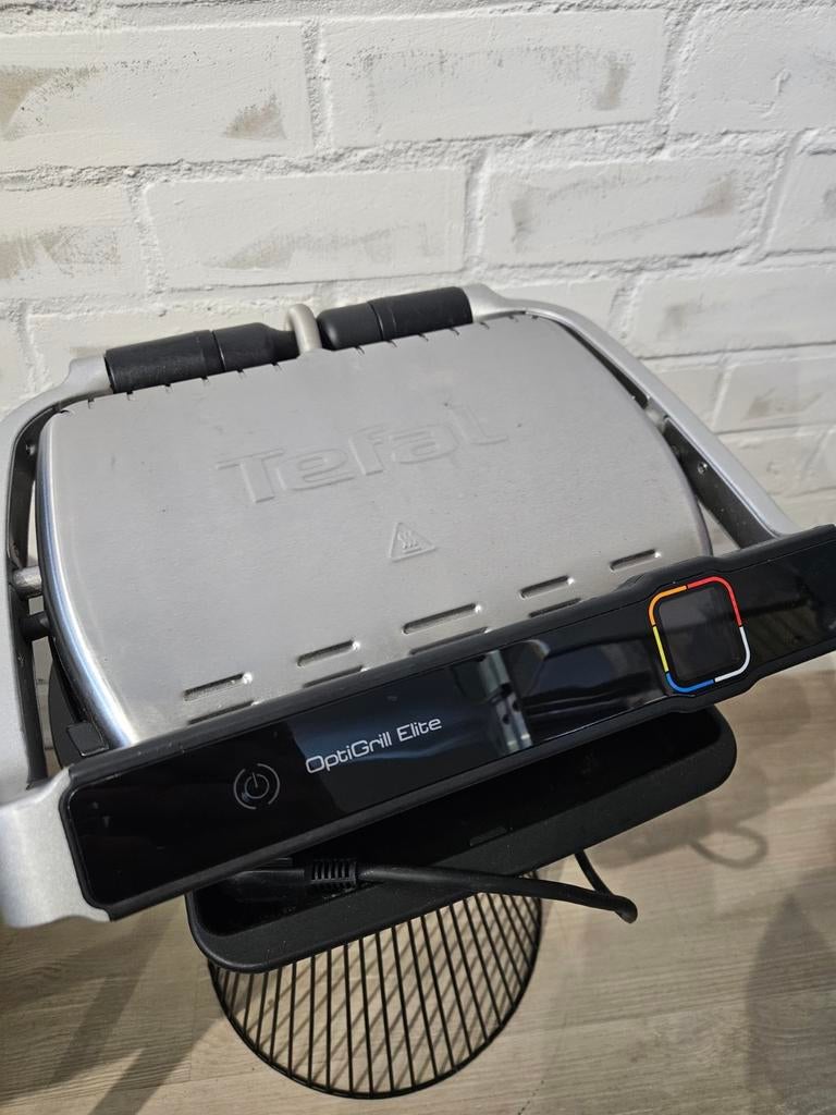 Tefal OptiGrill Elite - Zelfmetende Dikte, Ophalen of Verzenden