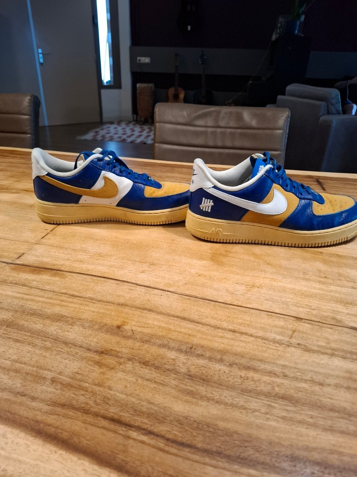 Nike Air Force 1 Low SP Undefeated 5 On It Dunk vs AF1maat44, Blauw, Nike, Ophalen of Verzenden, Sneakers of Gympen