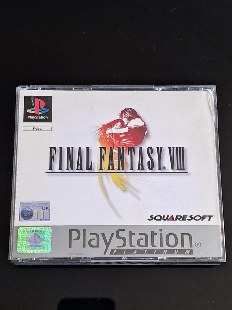 PS1 FINAL FANTASY VIII Platinum, 1 speler, Ophalen of Verzenden, Gebruikt, Vanaf 12 jaar