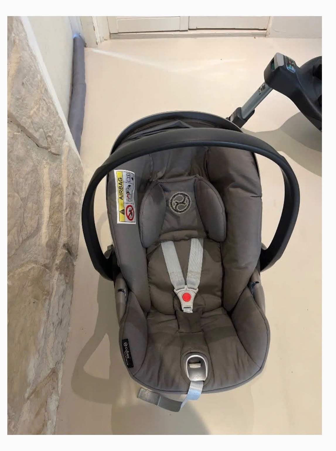 Auto stoel, Ophalen of Verzenden, Zo goed als nieuw, 0 t/m 10 kg, Isofix