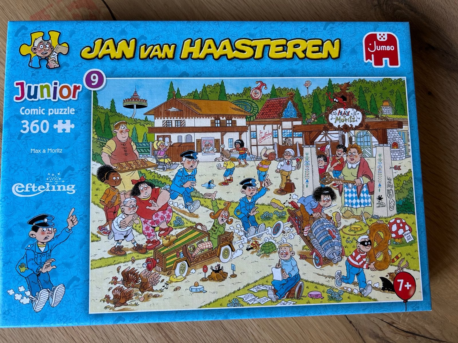 Jan van Haasteren Junior - Efteling Max & Moritz 360 stukjes, Ophalen, Zo goed als nieuw