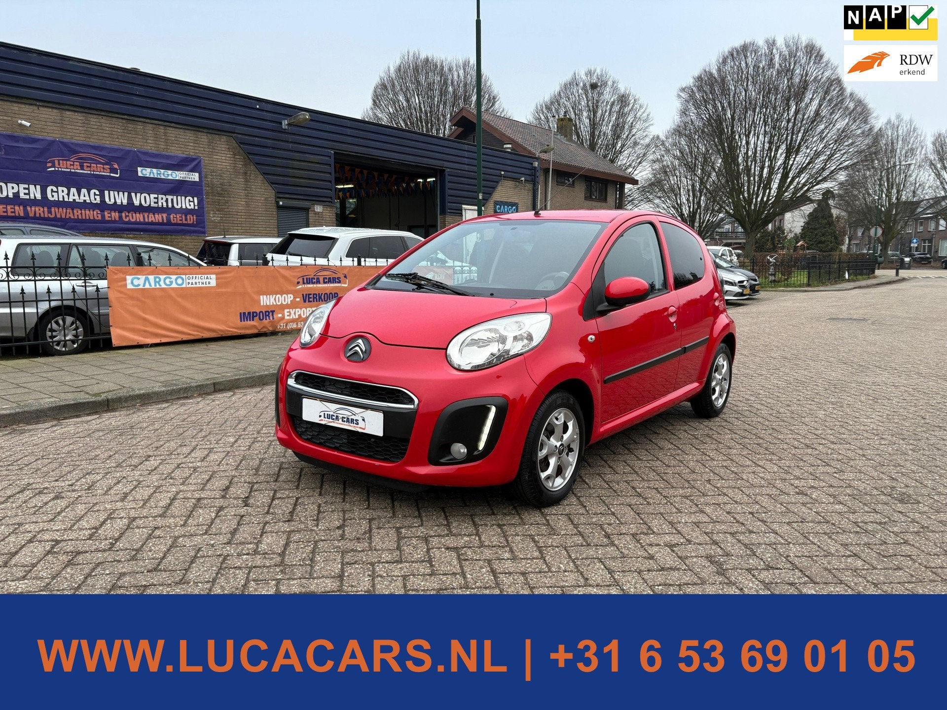 Citroen C1 1.0 First Edition UNIEK! NAP + EERSTE EIGENAAR!, Voorwielaandrijving, Gebruikt, 4 stoelen, C1