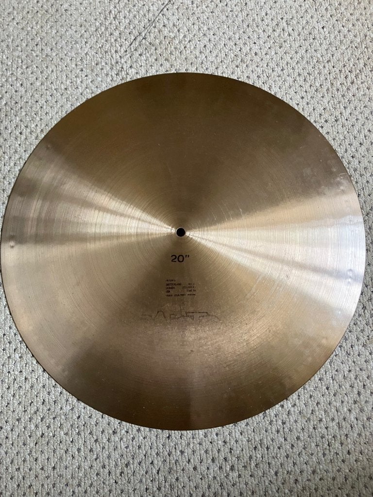 Paiste 2002 Flat Ride & Zildjian Heavy Ride, Muziek en Instrumenten, Ophalen of Verzenden, Gebruikt, Overige merken
