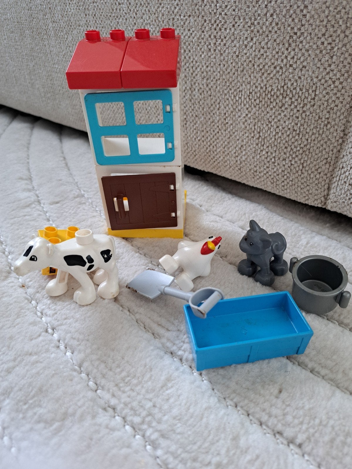 LEGO Duplo Boerderij Set met Dieren en Accessoires, Kinderen en Baby's, Gebruikt, Overige thema's, Accessoire, Ophalen of Verzenden