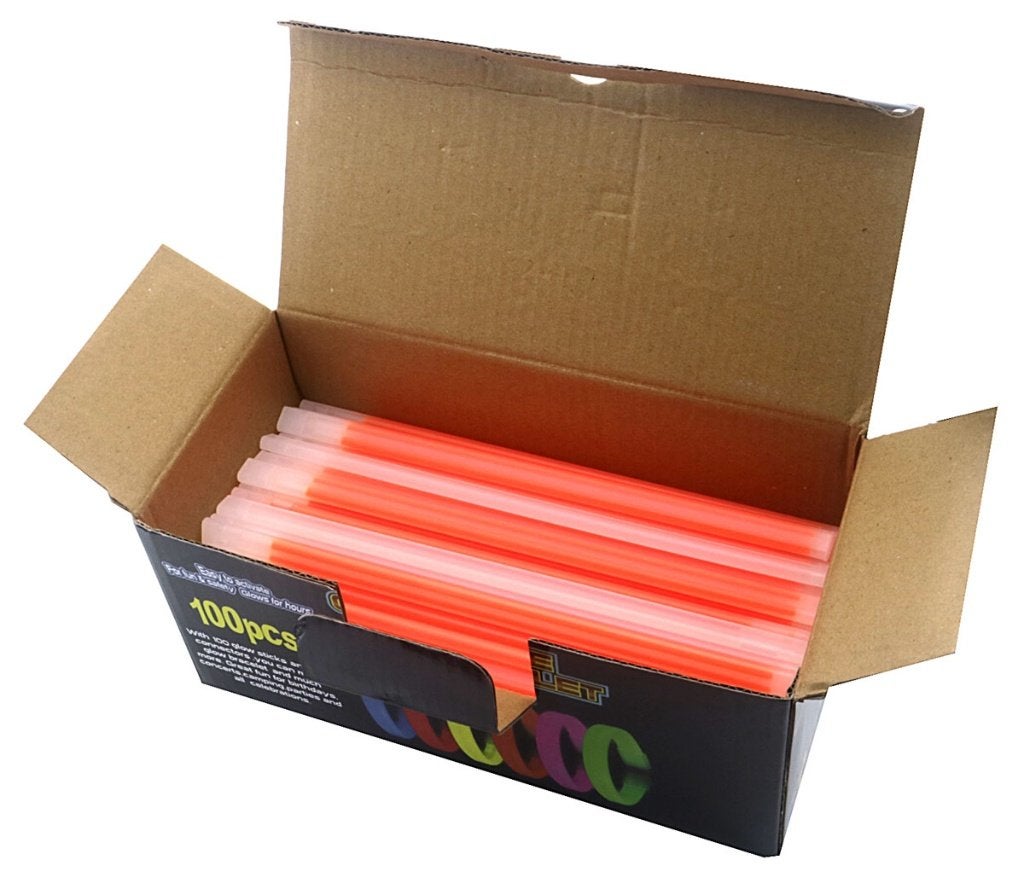 Partij glow in the dark brede armbanden incl connectors, ., Nieuw, Ophalen of Verzenden, .
