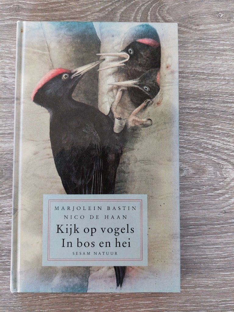 Marjolein Bastin - Kijk op vogels - in bos en hei, Ophalen of Verzenden, Zo goed als nieuw, Vogels, Marjolein Bastin en Nico de Haan