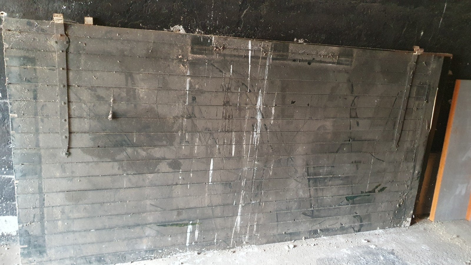 2 houten schuurdeuren, Ophalen, Gebruikt