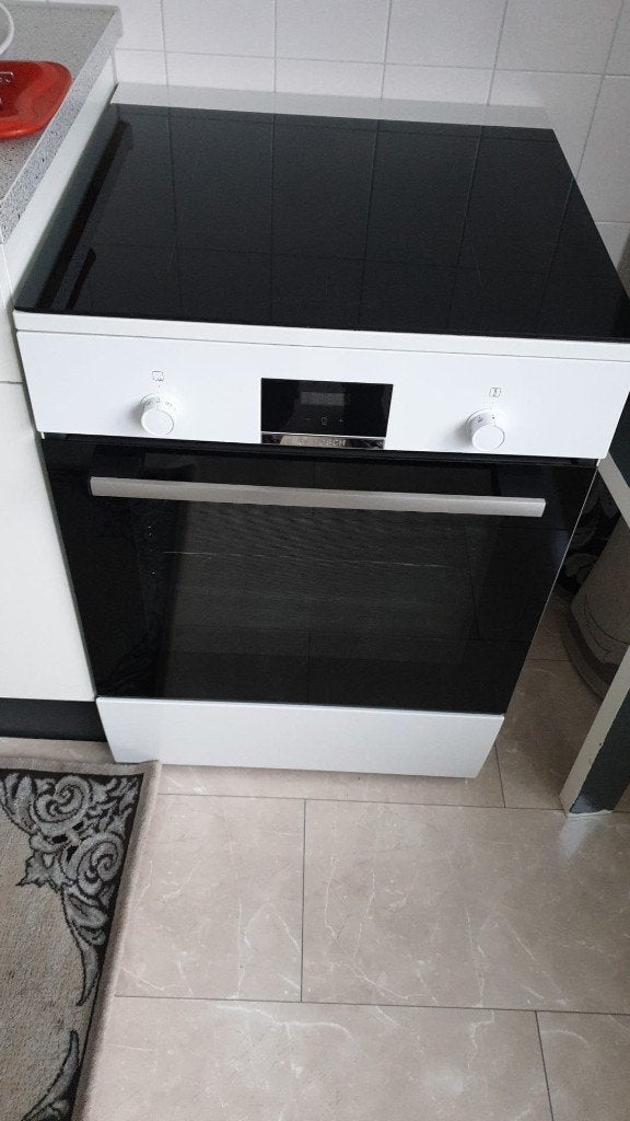 Inductie fornuis Bosch Perilex 2 fase, Witgoed en Apparatuur, Kookplaten, Ophalen, Gebruikt, 4 kookzones, Inductie