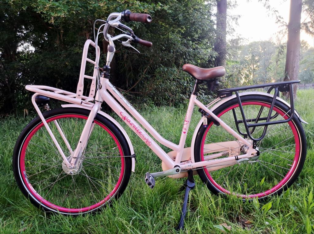 Meisjes Lievelings🥰 Gazelle Miss Grace 28"3V.Fr49cm, Versnellingen, Zo goed als nieuw, Gazelle Miss Grace, Trommelrem