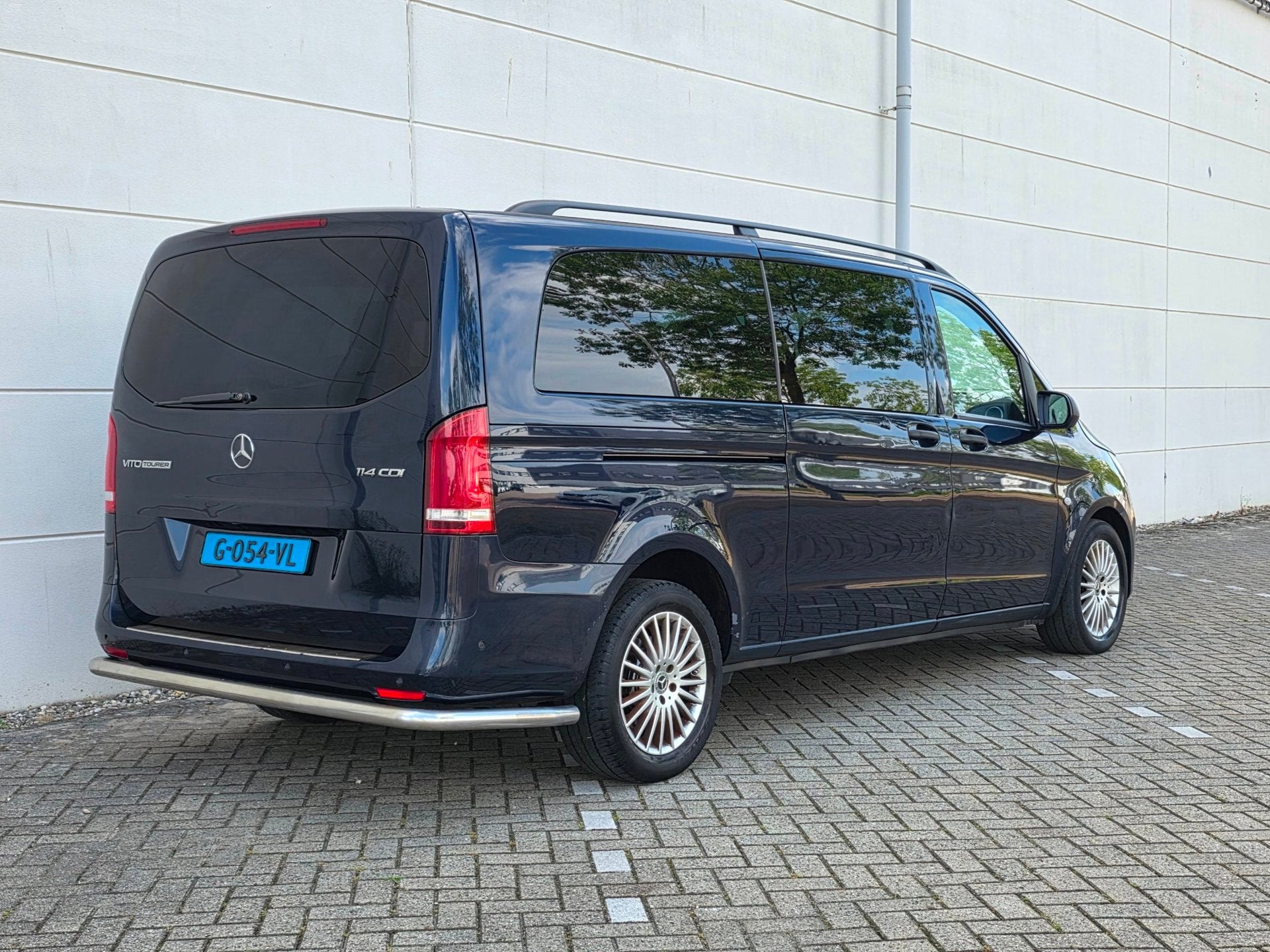 Mercedes-Benz Vito Tourer 114 CDi AUT. XL 9-Pers. |EX BTW| L, Auto's, Automaat, Gebruikt, 2000 kg, Blauw