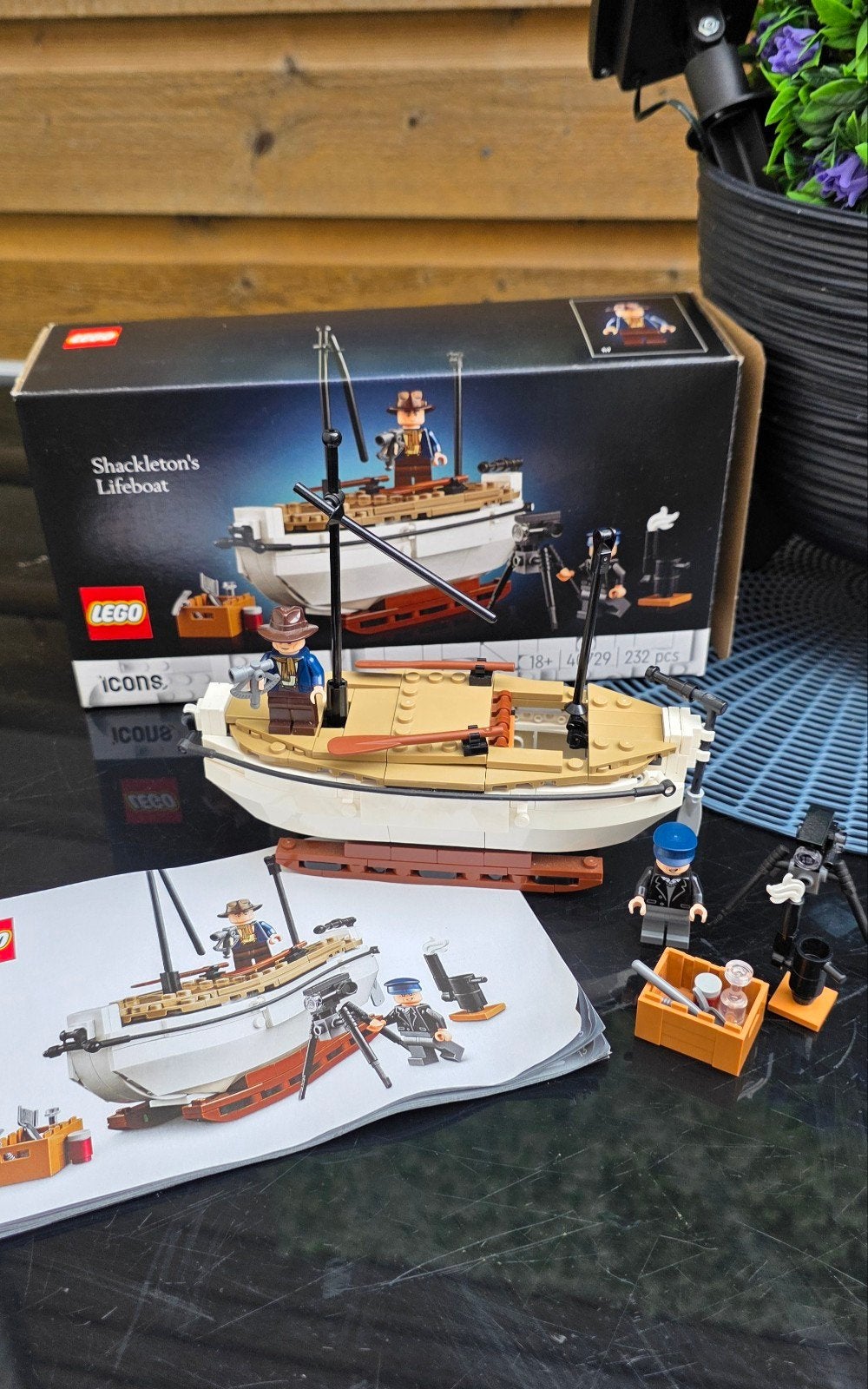LEGO Icons Shackleton's Lifeboat - 40729, Kinderen en Baby's, Speelgoed | Duplo en Lego, Ophalen of Verzenden, Zo goed als nieuw