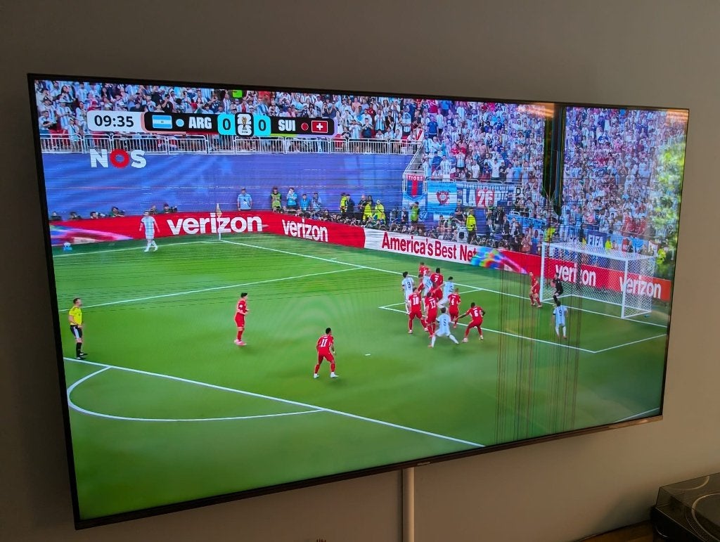 Hisense 65E79NQ PRO 65 inch QLED TV – defect, QLED, 120 Hz, 4k (UHD), Ophalen