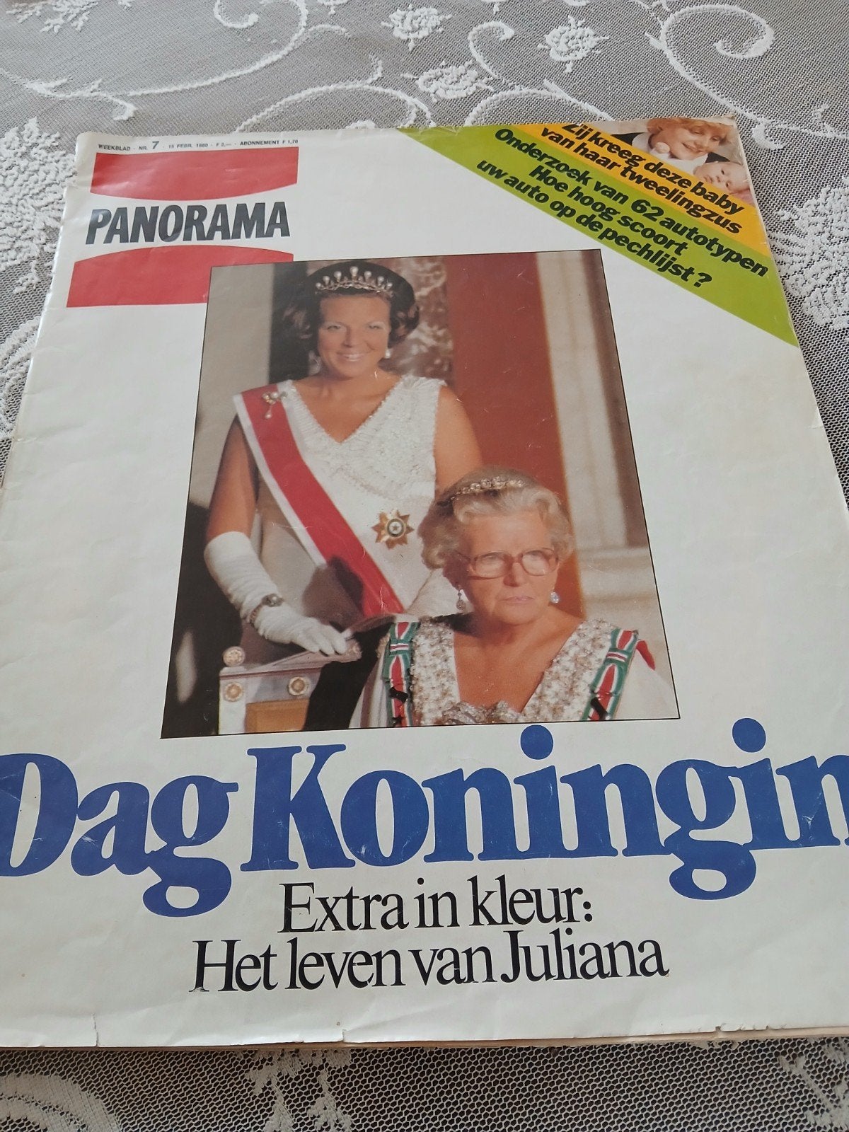 Panorama 15 februari 1980, Verzamelen, Ophalen of Verzenden, Gebruikt, Tijdschrift of Boek