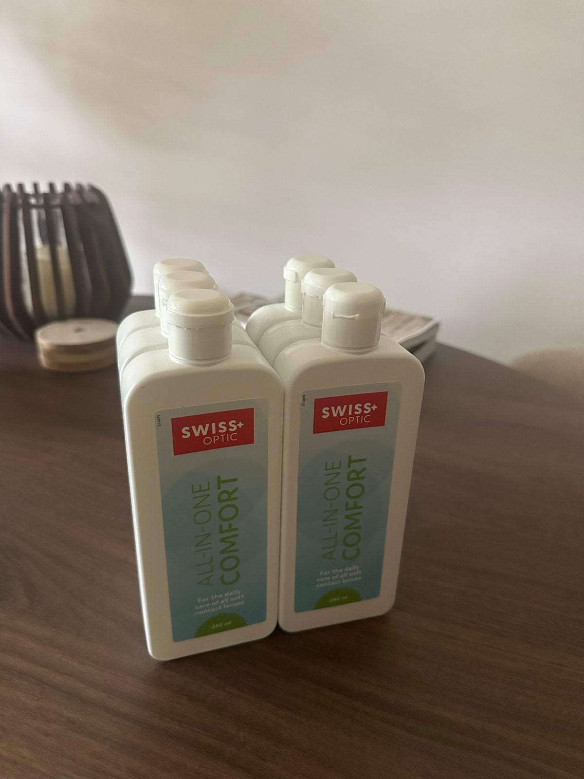 Swiss Optic All-in-One Comfort Lenzenvloeistof (6x 240ml), Verzenden, Nieuw, Overige typen