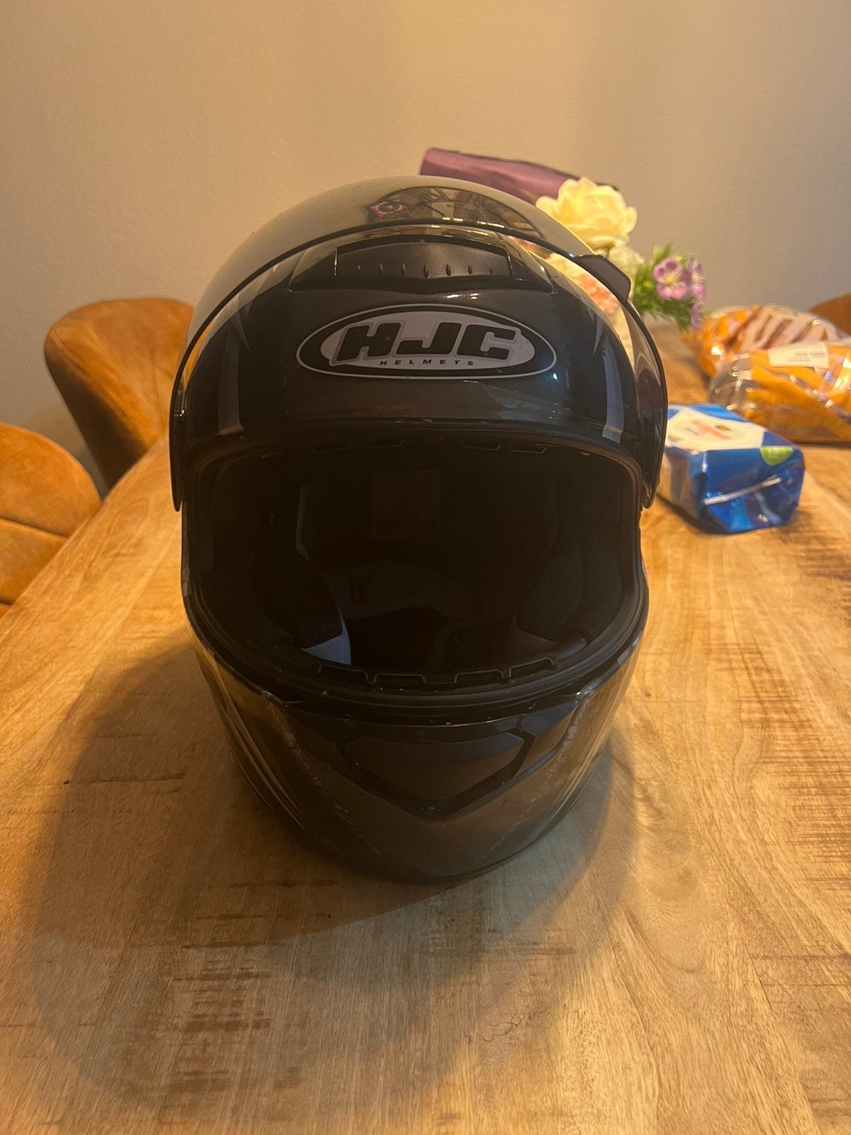 HJC helm, Ophalen of Verzenden, Zo goed als nieuw