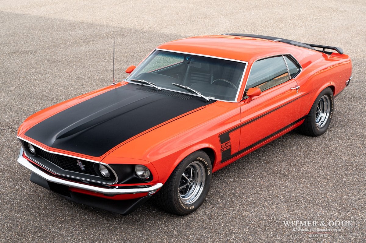 Ford Mustang 302 Boss concours restoration (bj 1969), Auto's, 290 pk, Dealer onderhouden, Gebruikt, 4942 cc