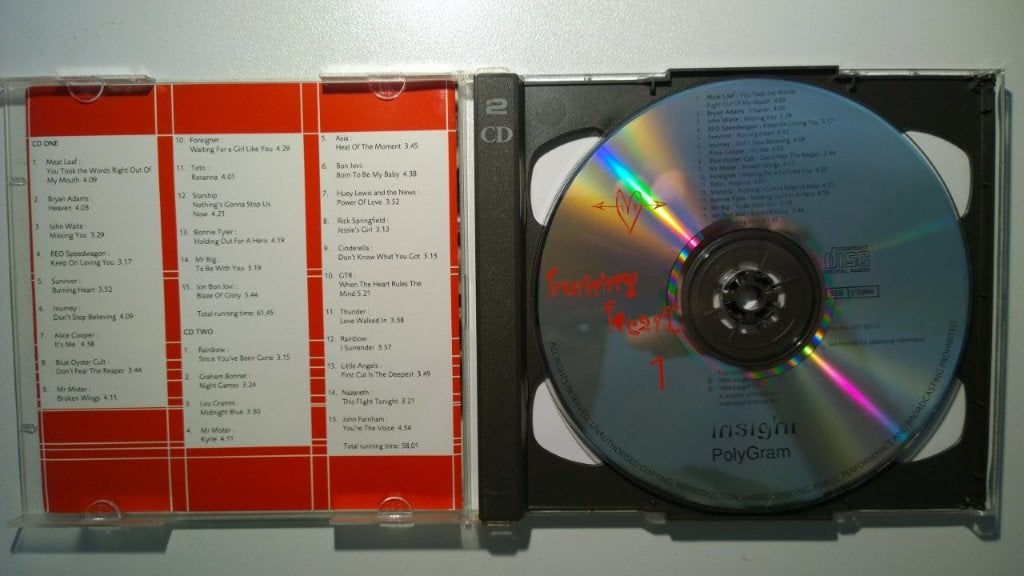 Burning Heart (2 CD), Ophalen of Verzenden, Zo goed als nieuw, Rock en Metal