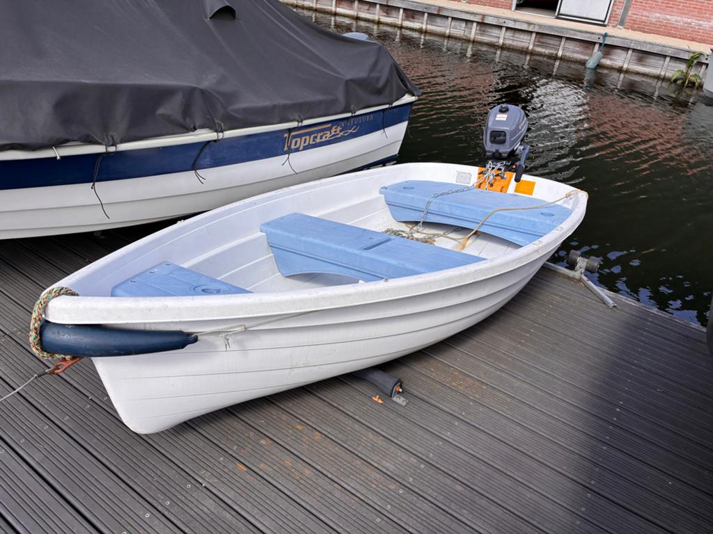 Walker Bay 10 Zeil/Motor/Toei/Bijboot, Watersport en Boten, Roeiboten, Gebruikt, Bijboot, Kunststof, Met motor, Walker Bay, Ophalen