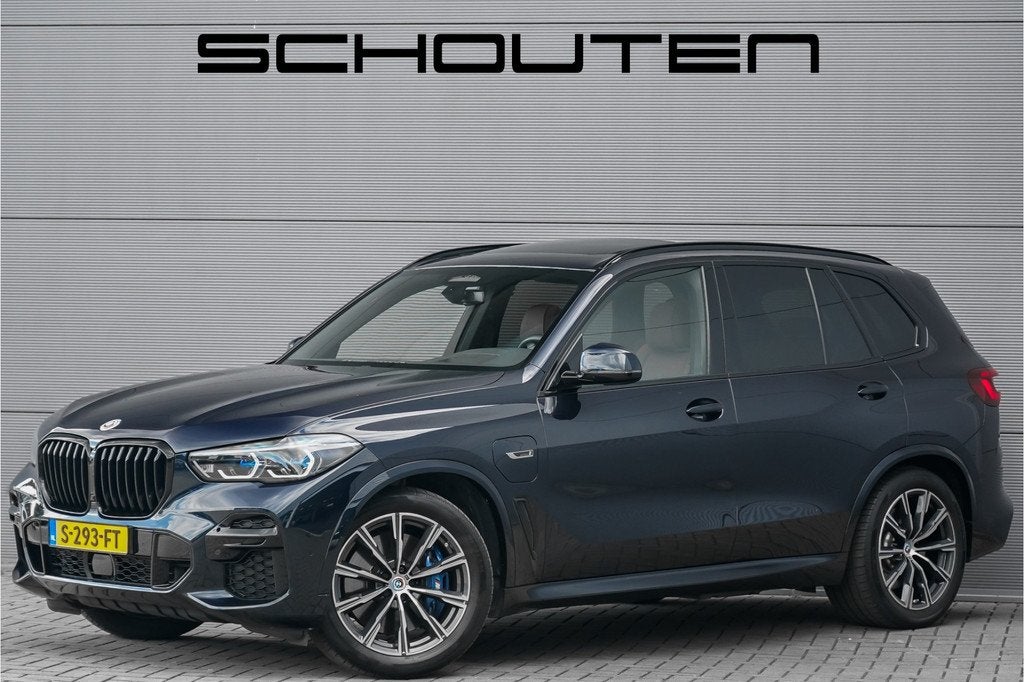 BMW X5 xDrive45e M-Sport Pano Laser LED ACC Trekhaak Memory, Auto's, BMW, 12 maanden, Gebruikt, 394 pk, Zwart