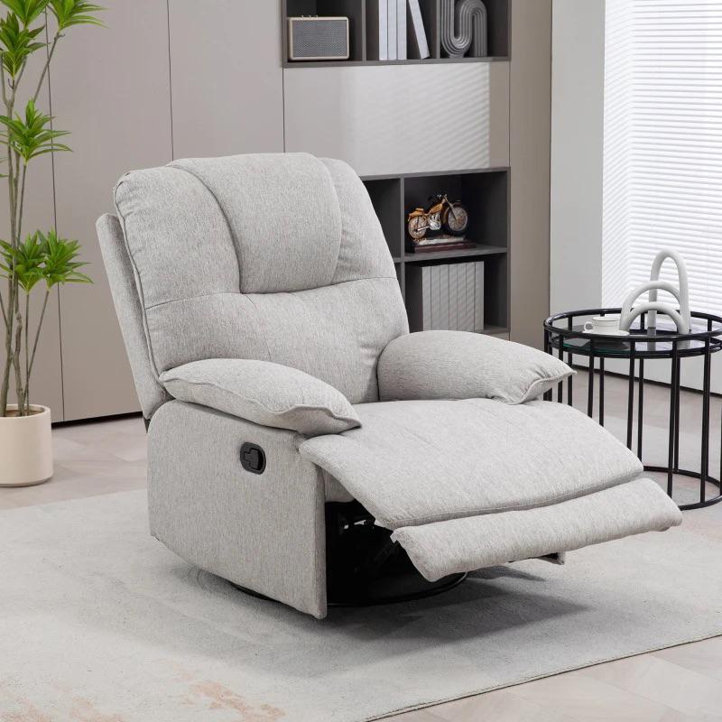 Comfortabele Relaxstoel TV-Stoel , Kantelbaar, Ophalen, J, Nieuw, Stof