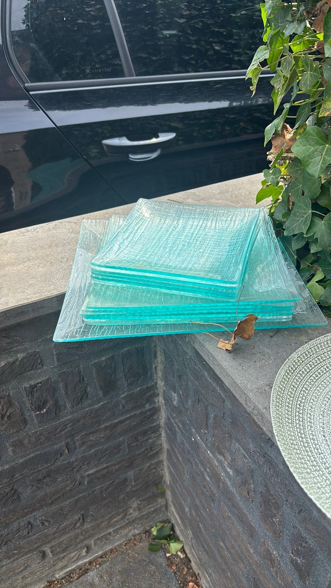 Glasbord, Ophalen of Verzenden, Zo goed als nieuw, Krijtbord