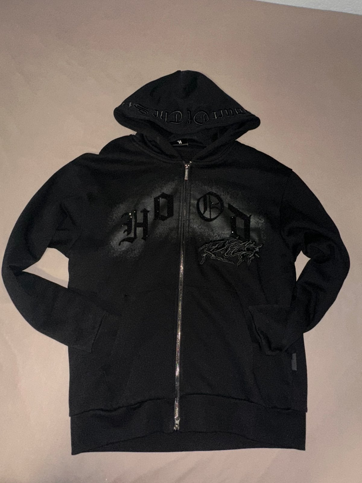 Hoodrich trainingspak m, Ophalen of Verzenden, Zo goed als nieuw, Maat 48/50 (M), Zwart