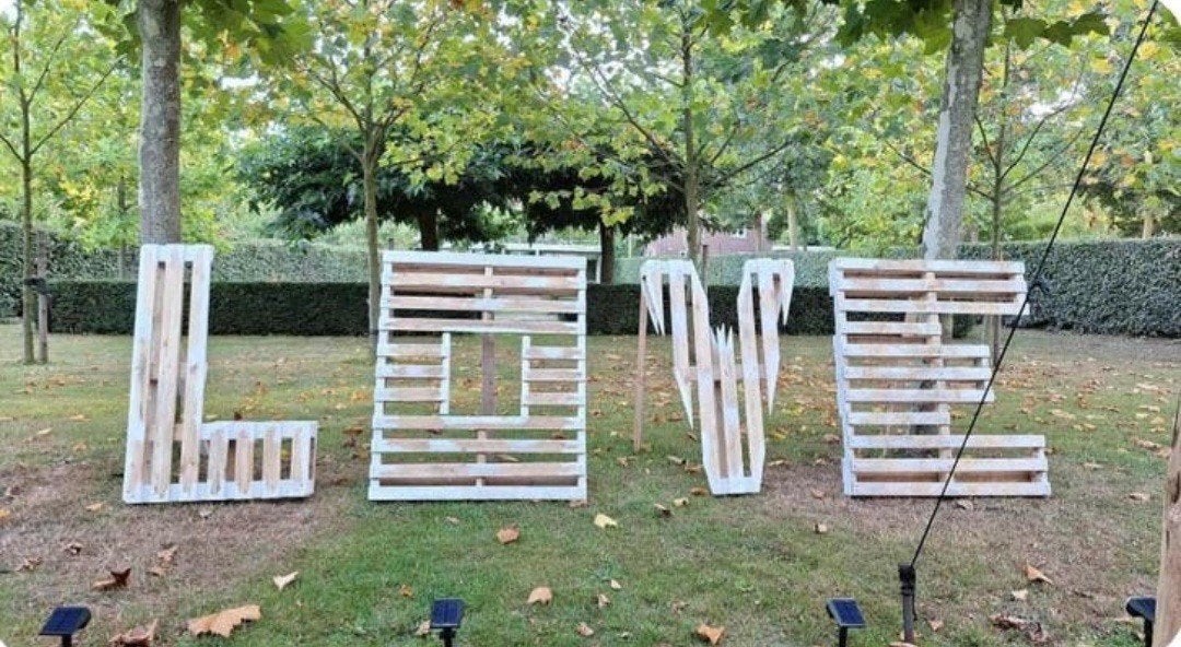 Te huur
LOVE letters bruiloft huwelijk trouwen verloving, Ophalen of Verzenden