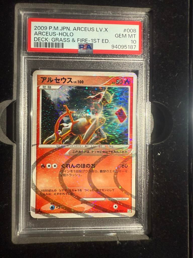 PSA 10 Arceus - holo, Verzenden, Zo goed als nieuw