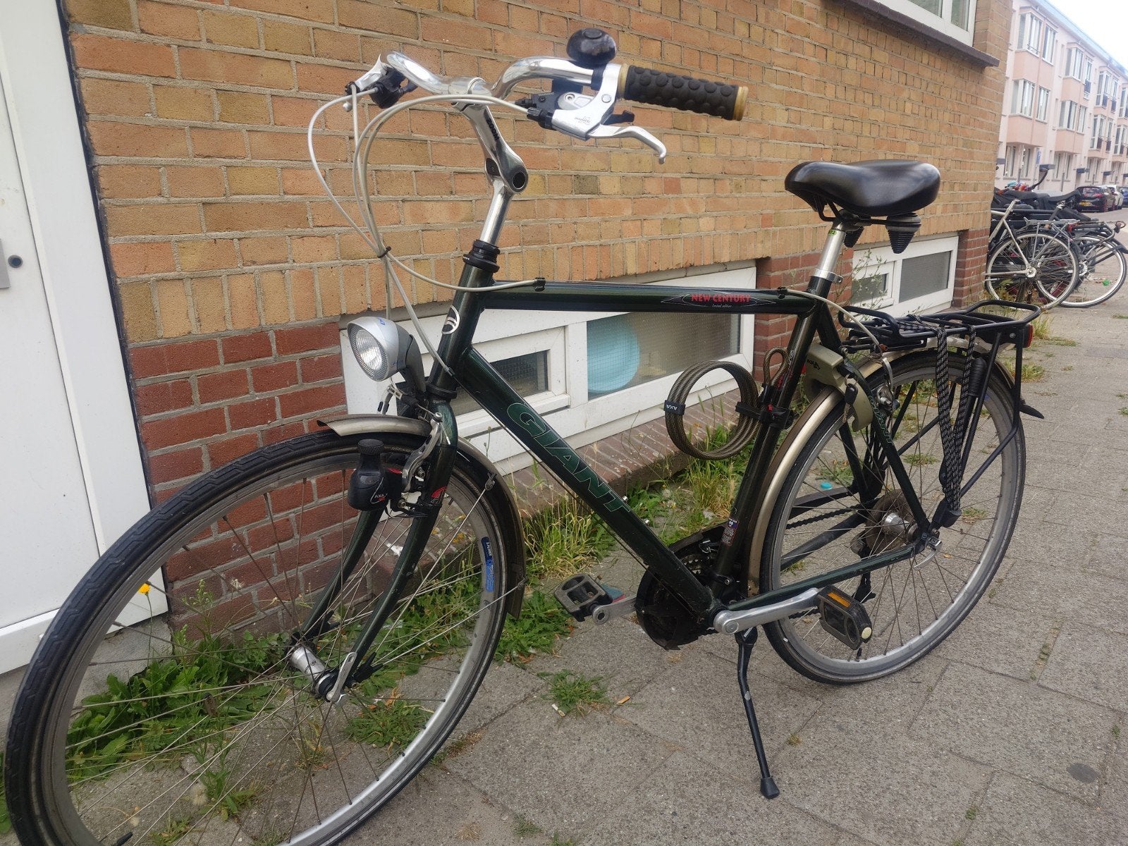 Giant New Century herenfiets, Ophalen, Gebruikt, Velgrem, Versnellingen