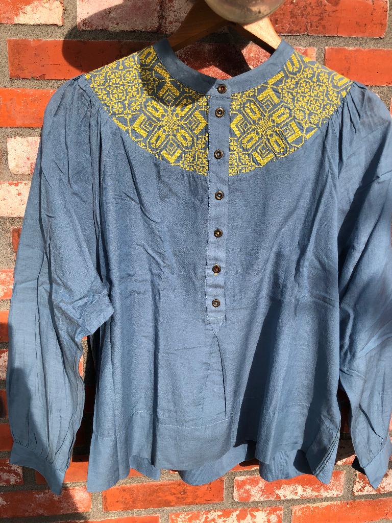 Prachtig tuniek blouse White Stuff maat M nieuw, Maat 38/40 (M), Blauw, Nieuw, Ophalen of Verzenden