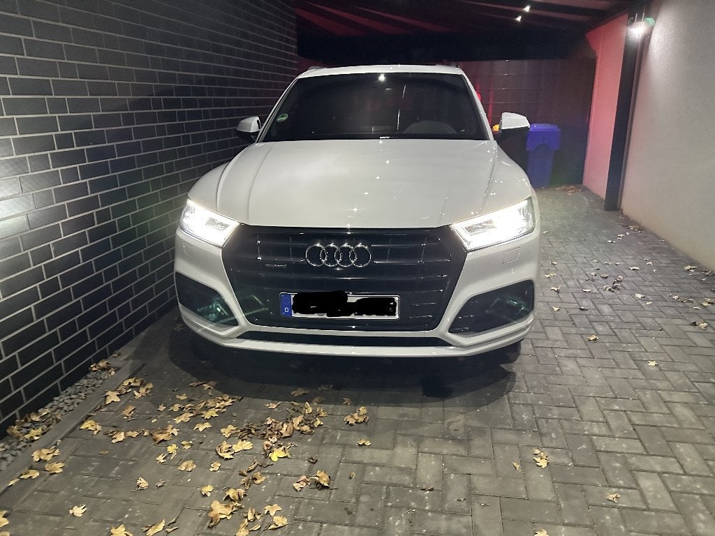 Audi Q5 3.0 Diesel 2x S- Line, Automaat, Leder en Stof, Wit, Diesel