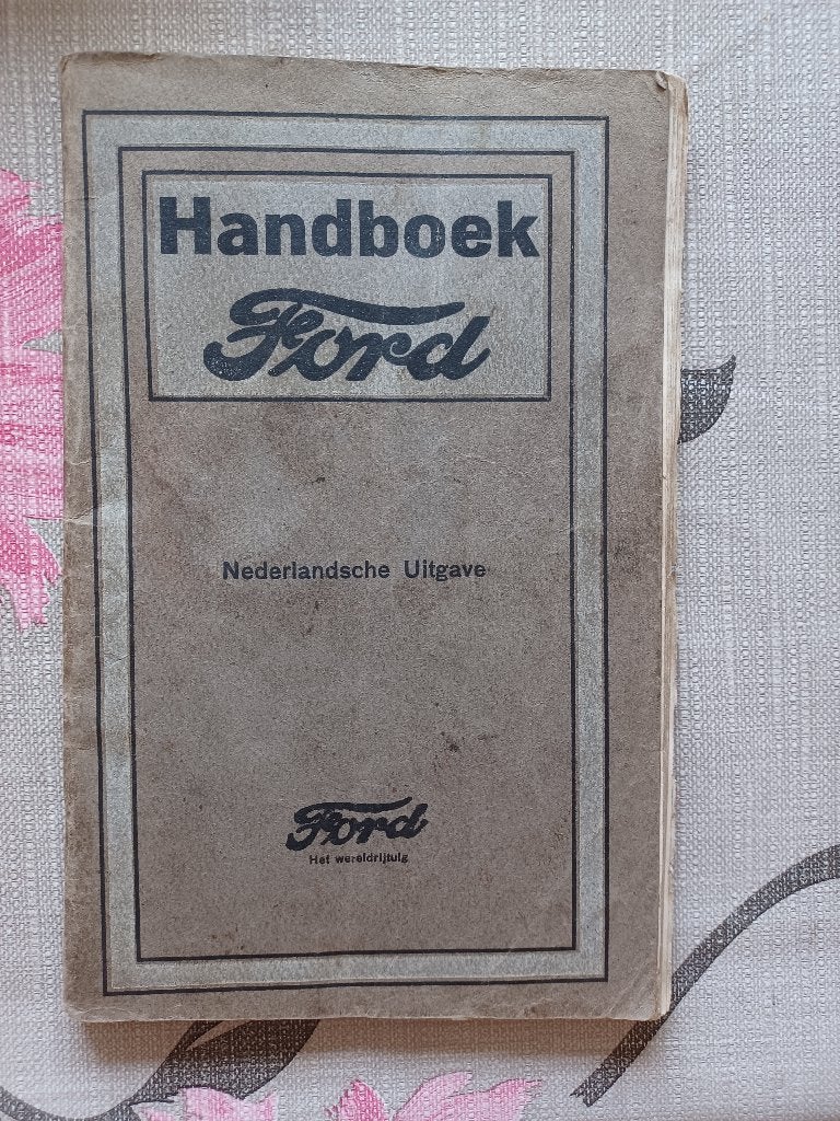 Handboek Ford te gebruiken van bestuurders en eigenaars Ford, Ophalen of Verzenden, Gelezen, Tractor en Landbouw
