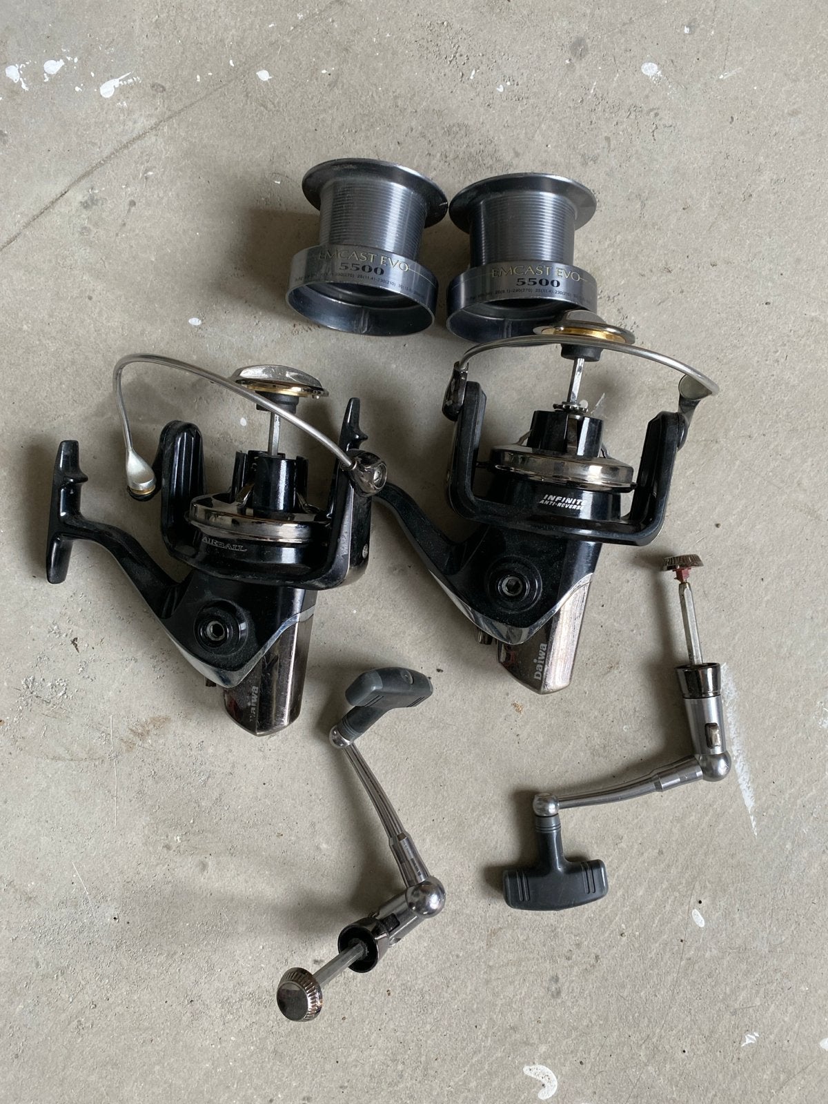 Daiwa Emcast Evo 5500, Ophalen of Verzenden, Molen