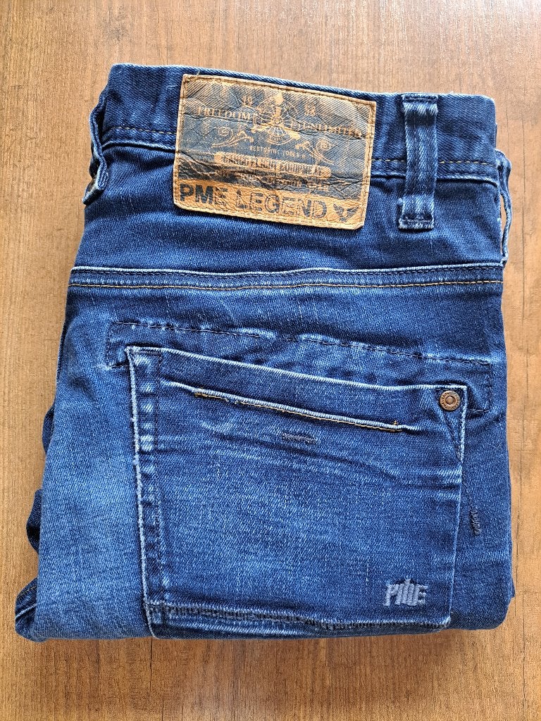 PME Legend Skyhawk jeans, ZGAN, blauw, W32 L34, Kleding | Heren, Blauw, W32 (confectie 46) of kleiner, Ophalen of Verzenden, Zo goed als nieuw