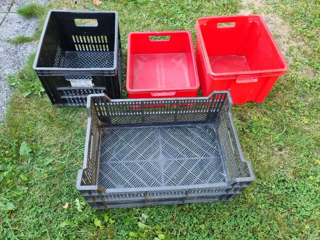 4 kratten, Ophalen, 40 tot 60 cm, 50 tot 75 cm, Minder dan 35 cm