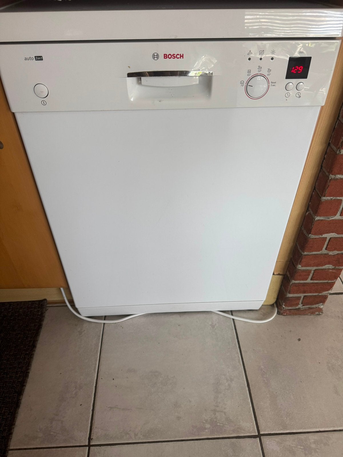 Vaatwasmachine en wasmachine en gasfornuis, Ophalen of Verzenden, Zo goed als nieuw, 85 tot 90 cm